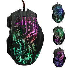 RGB Wired Gaming Mouse with 7 Buttons, 1200 DPI Optical Sensor & USB Plug-and-Play – Ergonomic Gaming Mouse for PC & Laptop